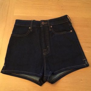 Dark wash Urban outfitters denim shorts